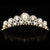 Corona de princesa Tiara con perlas y diamantes de imitación