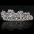 Lotus Shape Rhinestones Tiara Crown