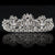 Lotus Shape Rhinestones Tiara Crown