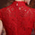 Empire Waist Lace Chinese Wedding Dress for Pregnant