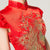Phoenix Sequins Tulle Skirt Chinese Wedding Party Dress