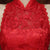 Vestido de novia chino de encaje sin mangas con cuello mandarín