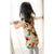 Cap Sleeve Signature Cotton Floral Kid's Cheongsam Dress