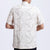 Camisa de Kung Fu chino de algodón con bordado de dragón de manga corta