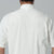 Camisa china de algodón de la firma de manga corta con bordado auspicioso