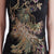 Phoenix Sequins Fancy Cotton Cheongsam Knee Length Chinese Dress