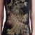 Phoenix Pailletten Fancy Cotton Cheongsam Knielanges chinesisches Kleid