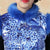 Fur Collar Cap Sleeve Cheongsam Chinese Dress with Birds & Flowers Print