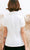 Camicia cinese con maniche ad aletta con motivo floreale in cotone fantasia cheongsam