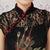 Phoenix Sequins Two Piece Lace Chinese Shirt