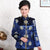 Giacca da donna classica in broccato cinese con cappotto da festival
