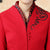 Cappotto della madre della giacca cinese di lana con colletto e polsini floreali