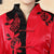 Floral Embroidery Taffeta Chinese Jacket Mother's Coat