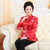 Blumenbrokat-chinesische Jacke Muttergeburtstagsmantel