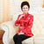 Floral Brocade Chinese Jacket Mother's Birthday Coat