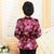 Floral Brocade Chinese Jacket Mother's Birthday Coat