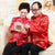 Brocade Parent's Anniversaire Couple Assorti Vestes Chinoises Traditionnelles