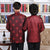 Brocade Parent's Anniversaire Couple Assorti Vestes Chinoises Traditionnelles