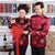 Brocade Parent's Anniversaire Couple Assorti Vestes Chinoises Traditionnelles