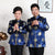Brokat Passende Paar Jacken Chinesische Festival Mäntel