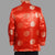 Chaqueta acolchada china de brocado tradicional con patrón auspicioso