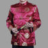 Veste ouatée chinoise traditionnelle en brocart à motif de bon augure