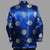 Chaqueta acolchada china de brocado tradicional con patrón auspicioso