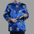 Chaqueta acolchada china de brocado tradicional con patrón auspicioso