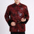 Chaqueta acolchada tradicional china con estampado de dragones