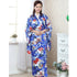 Kimono tradizionale giapponese con motivo a ritratto di signora