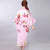 Kimono giapponese tradizionale floreale da donna