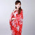 Kimono Japonais Traditionnel Floral Femme