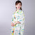 Kimono japonais traditionnel pour femme motif papillon