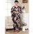 Kimono japonais traditionnel floral pour femmes