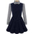 Long Sleeve Cocktail Little Black Dress