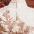 Illusion Neck Floral Embroidery & Sequins Cheongsam Evening Dress
