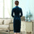 Long Sleeve Floral Embroidery Velvet Cheongsam Chinese Dress