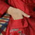 Fur Collar Floral Embroidery Chinese Style Wadded Coat
