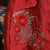 Fur Collar Floral Embroidery Chinese Style Wadded Coat