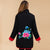 Floral Embroidery Traditional Chinese Wadded Coat