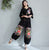 Mandarin Sleeve Floral Embroidery Traditional Chinese Blouse