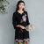 Mandarin Sleeve Floral Embroidery Traditional Chinese Blouse