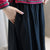Signature Cotton Full Length Traditional Chinese Style Expansion Skirt