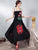 Full Length Traditional Chinese Style Auspicious Embroidery Expansion Skirt