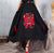 Full Length Traditional Chinese Style Auspicious Embroidery Expansion Skirt