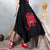 Full Length Traditional Chinese Style Auspicious Embroidery Expansion Skirt