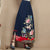 Falda de expansión con bordado floral de estilo chino tradicional de longitud completa