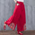 Floral Embroidery Traditional Chinese Style Women's Loose Pants