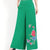 Plus Size Floral Embroidery Chinese Style Women's Loose Pants