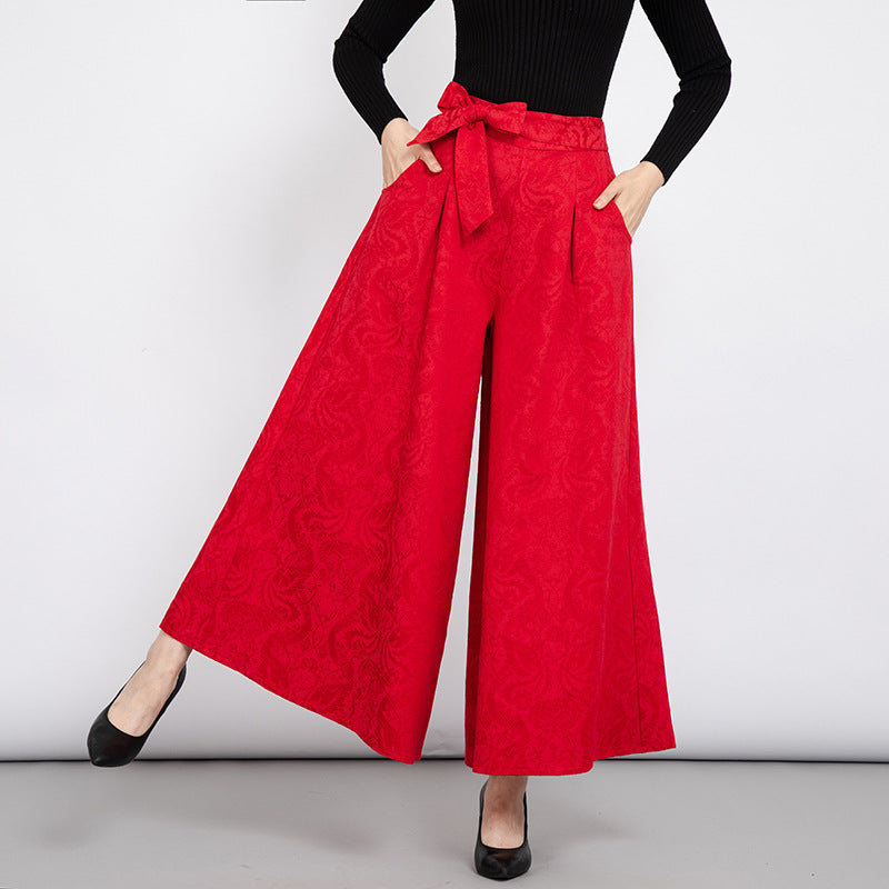 Spring Summer Black Ladies Office Trousers Women High Waist Pants Pock –  Bella Fancy Dresses US